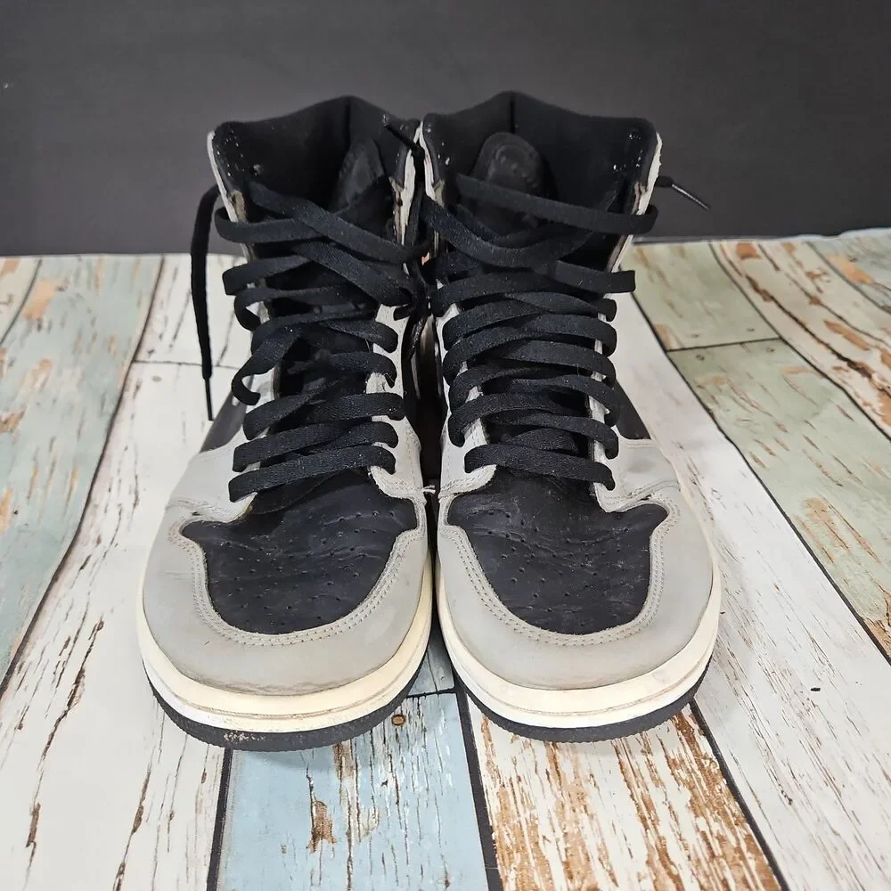 Nike Air Jordan 1 Retro High OG Shadow 2.0 Black Grey Size 11 555088-035 Used AJ